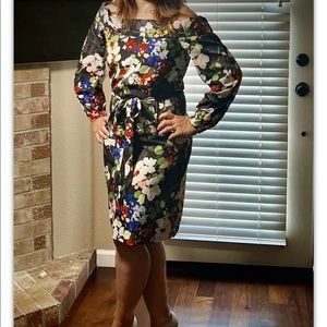 BANANA REPUBLIC floral dress size XS